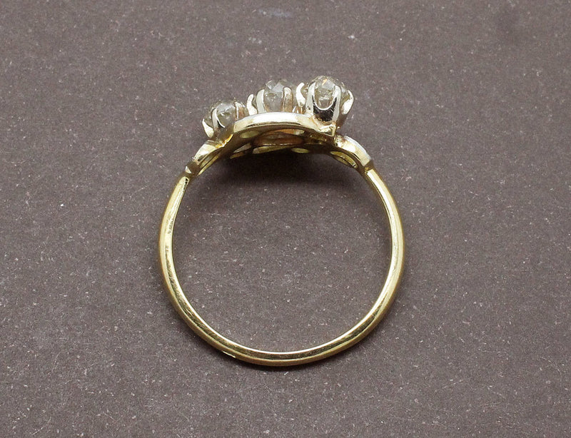 Bague 1900 Or et Diamants