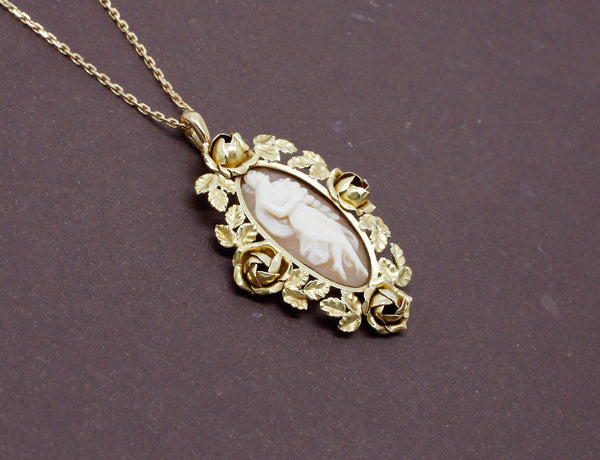 Pendentif Camée Or Jaune