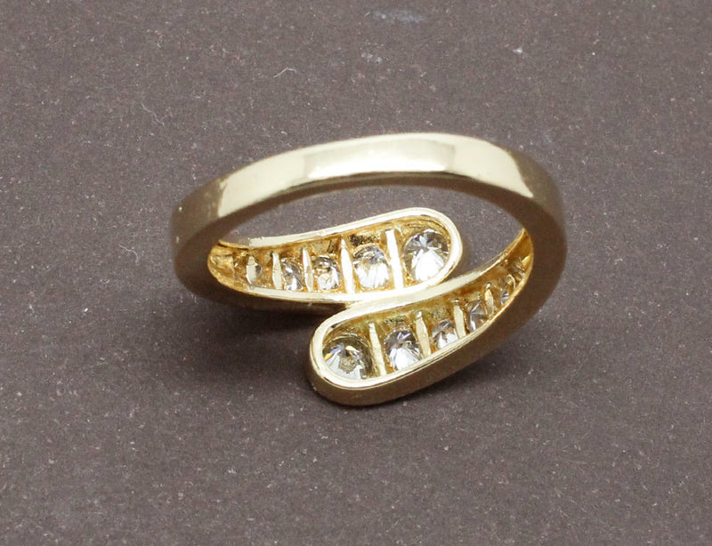 Bague Or Jaune et Diamants