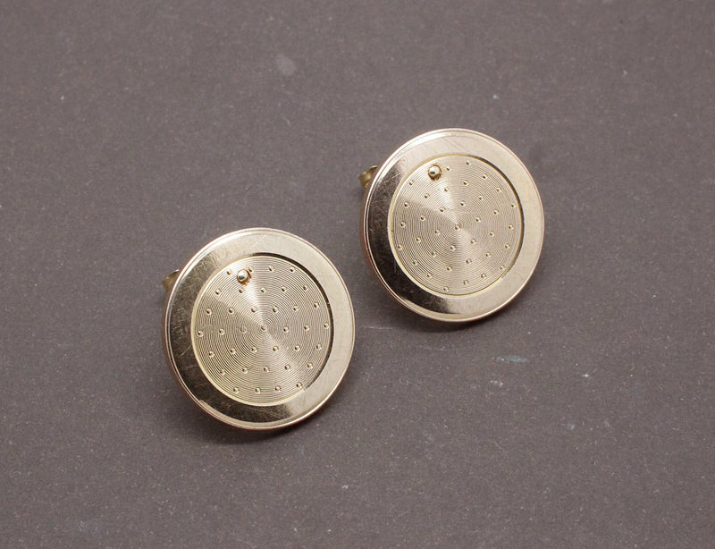 Boucles d'Oreilles Or Rose