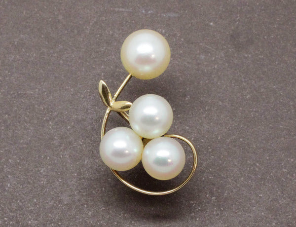 Boucles d'Oreilles Or et Perles