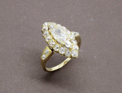 Bague Marquise Diamants