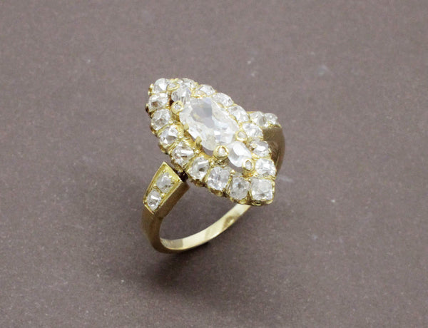 Bague Marquise Diamants