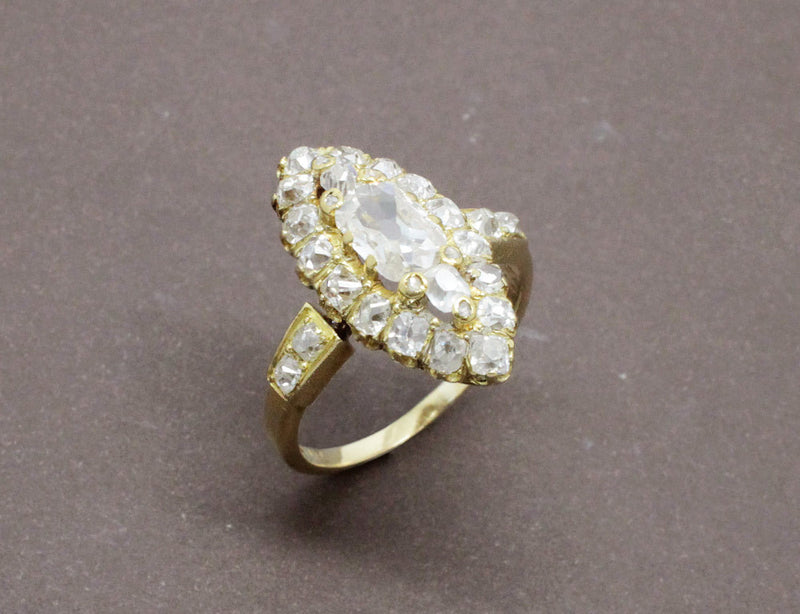 Bague Marquise Diamants