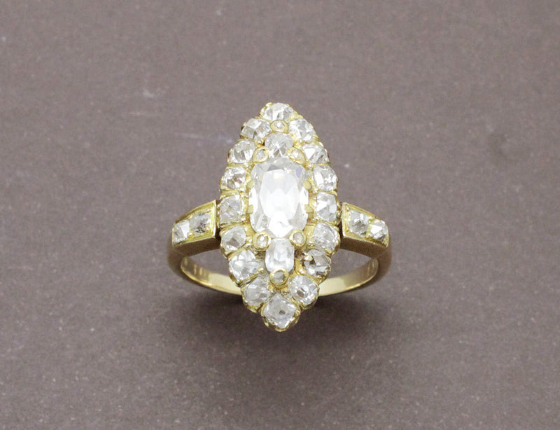Bague Marquise Diamants