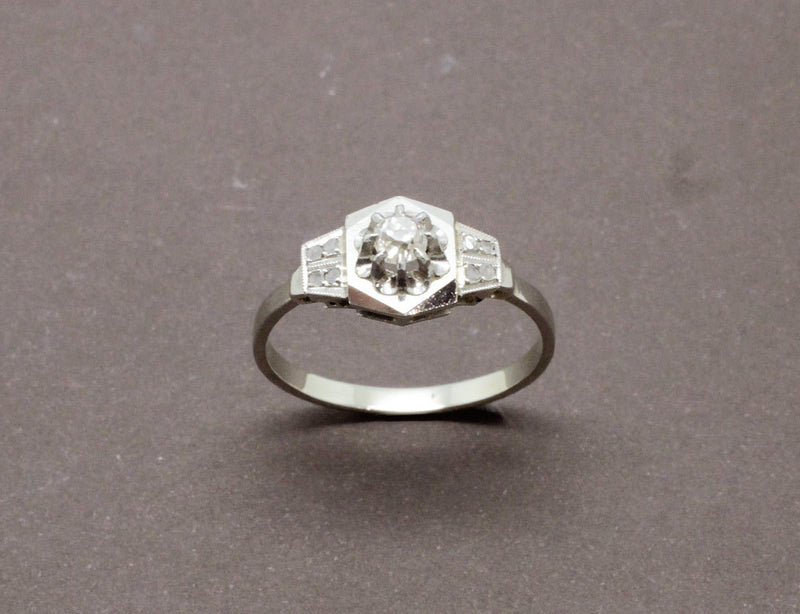 Bague Art Déco Diamants