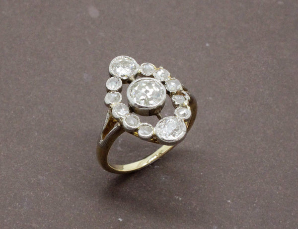 Bague Marquise Diamants