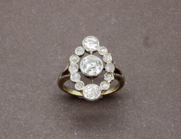 Bague Marquise Diamants