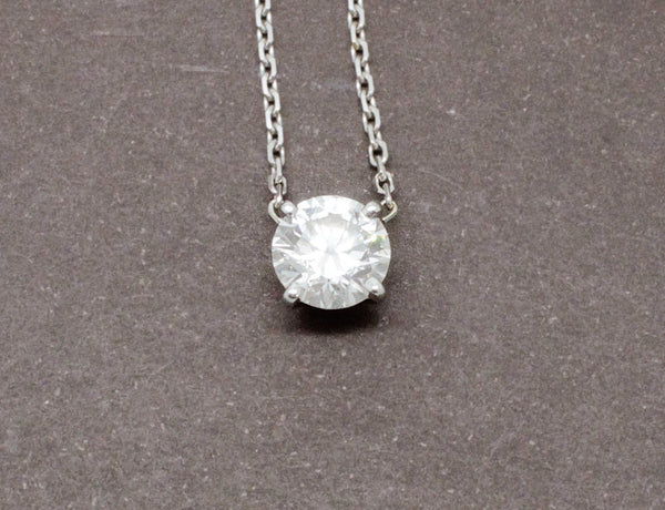 Pendentif Solitaire Diamant 1,06 Carat