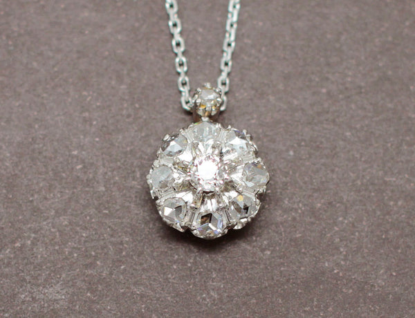 Pendentif Fleur de Diamants