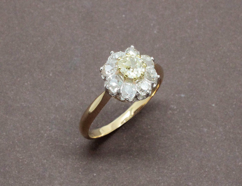 Bague Marguerite Diamants