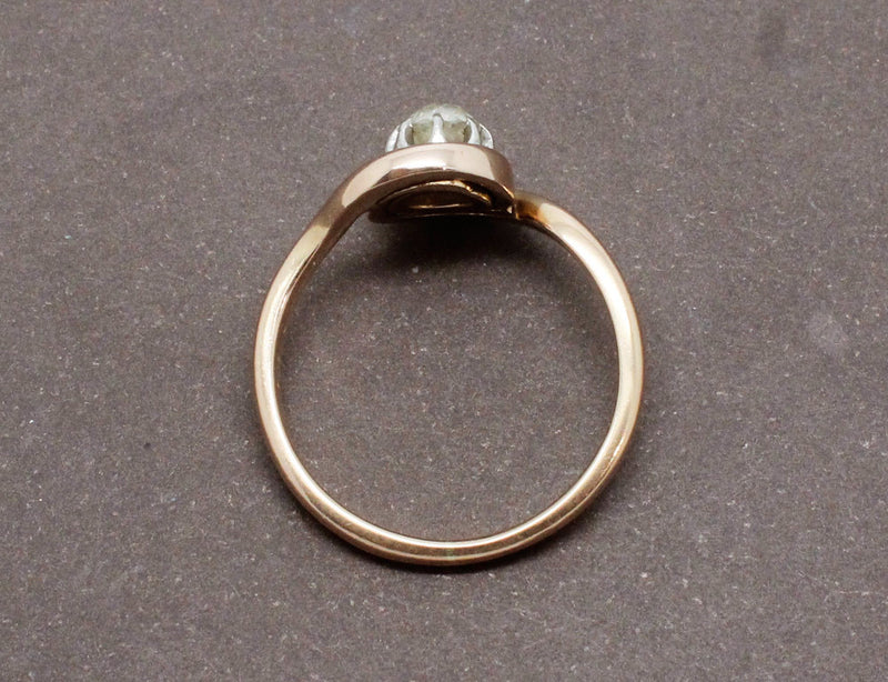 Bague Tourbillon Or Rose Diamant