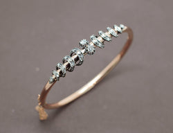 Bracelet Or Rose et Diamants