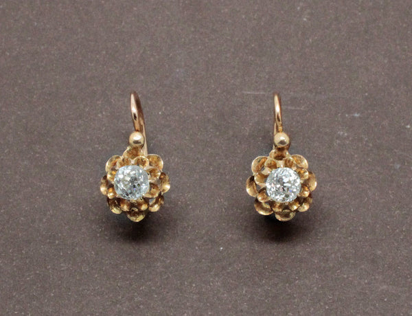 Dormeuses Or et Diamants