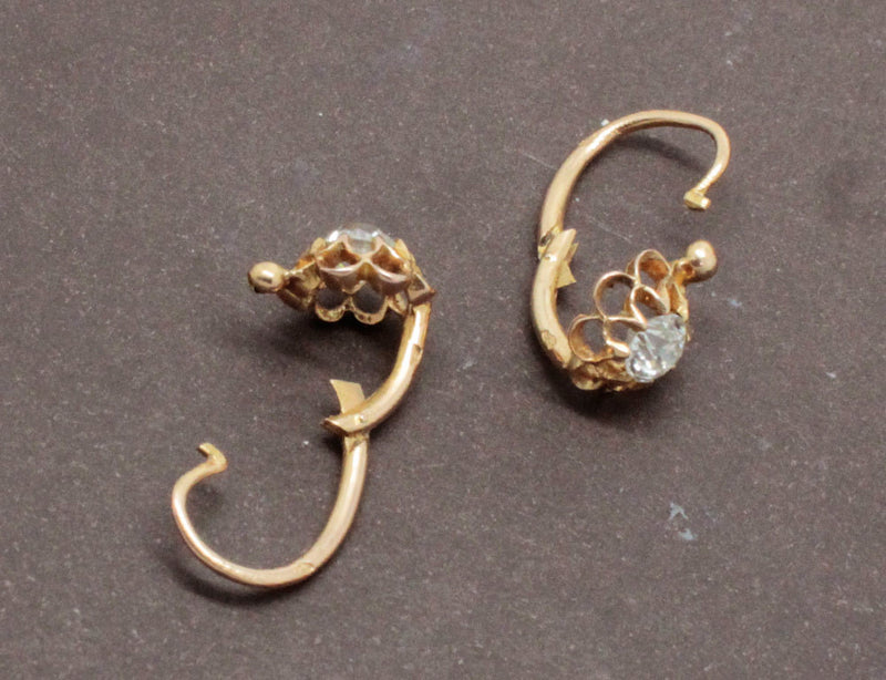 Dormeuses Or et Diamants