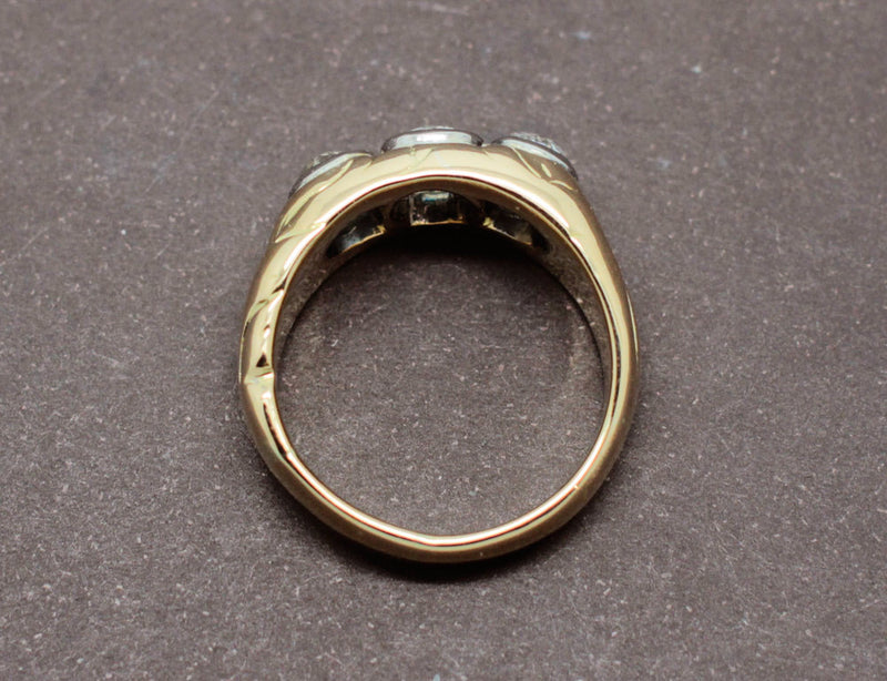 Bague Jonc 3 Diamants