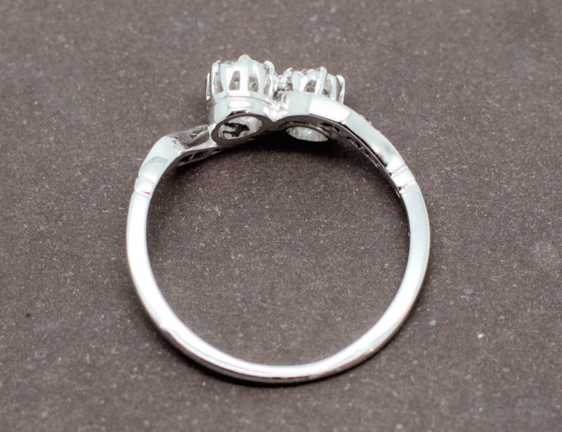 Toi et Moi Diamants Or Blanc