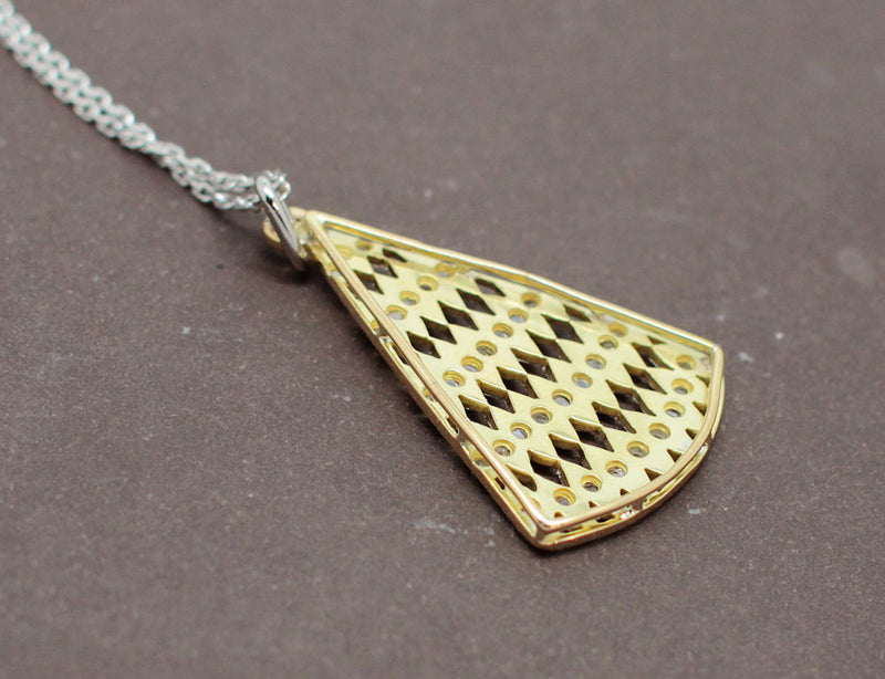 Pendentif Triangle Art Déco
