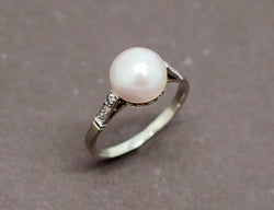 Bague Ancienne Perle Mabé