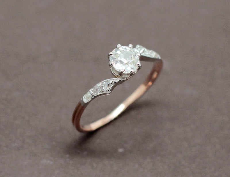 Solitaire Ancien Diamant