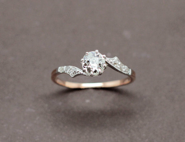 Solitaire Ancien Diamant
