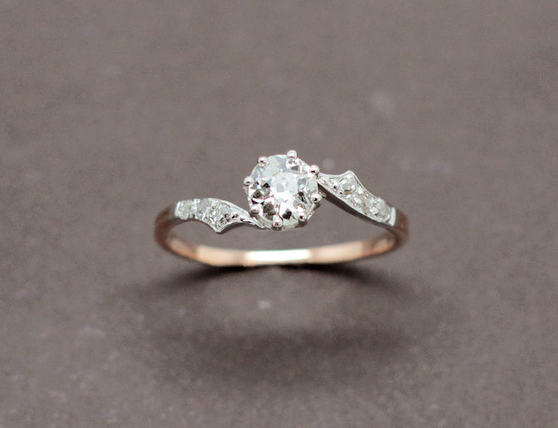 Solitaire Ancien Diamant