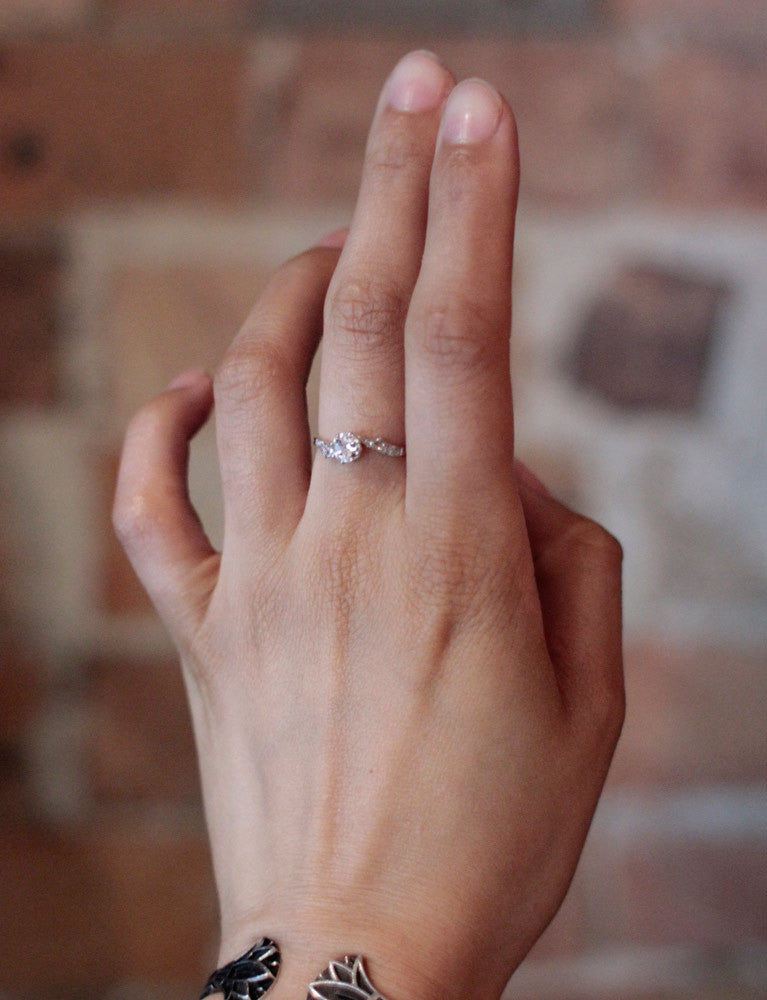 Solitaire Ancien Diamant