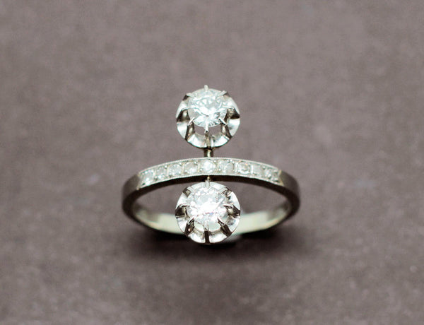 Bague Toi et Moi Diamants