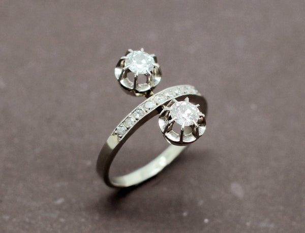 Bague Toi et Moi Diamants