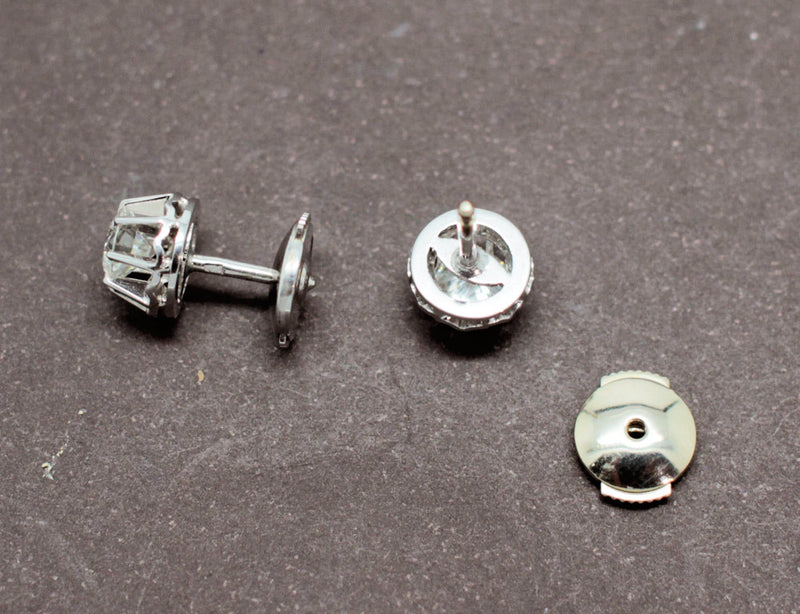Puces d'oreilles Diamants