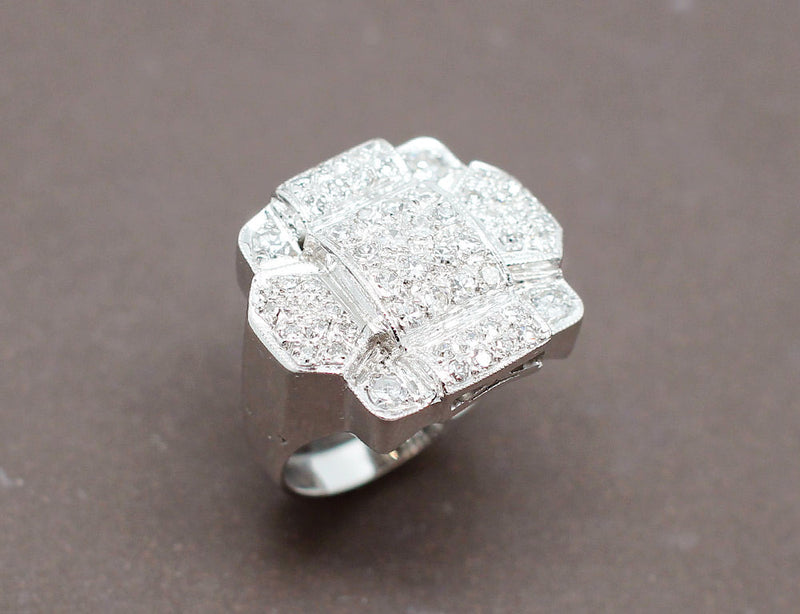 Bague Art Déco Diamants