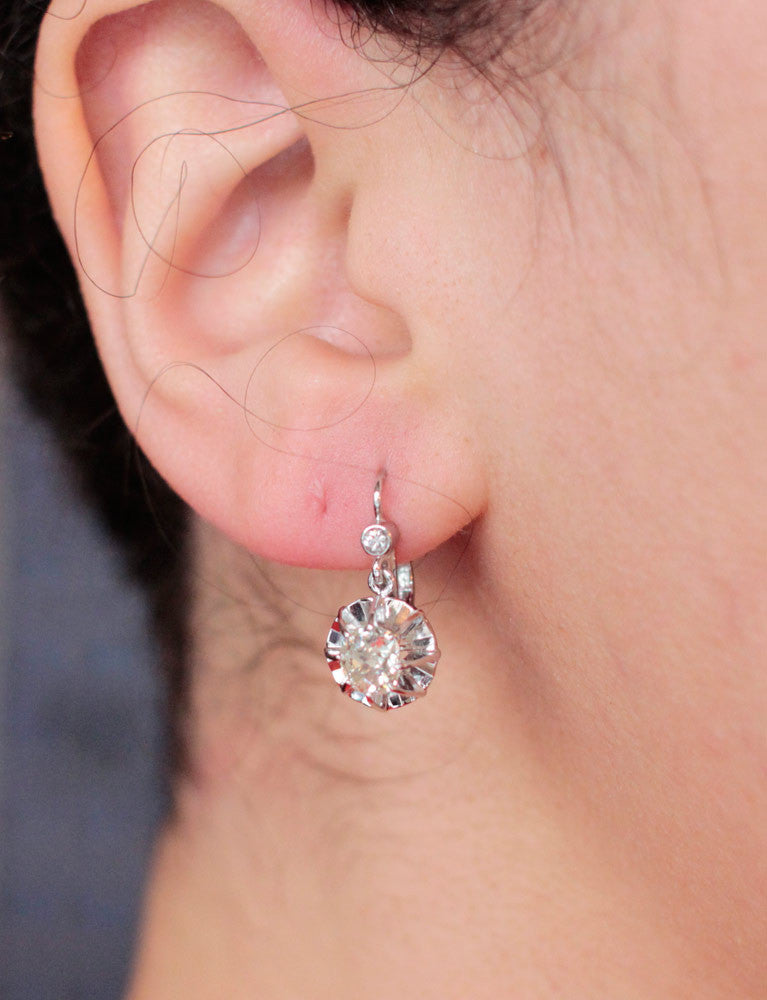 Dormeuses Anciennes Diamants