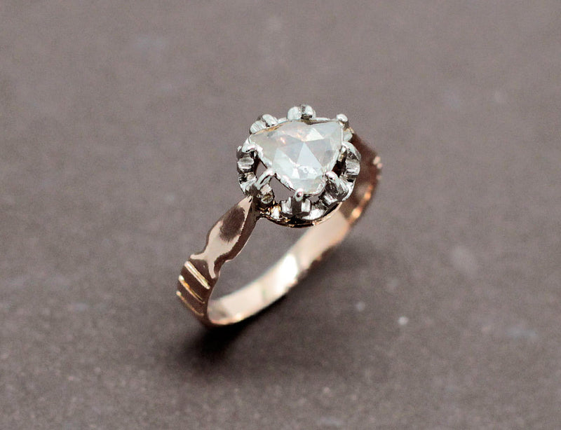 Bague Diamant Taille Rose XIXe