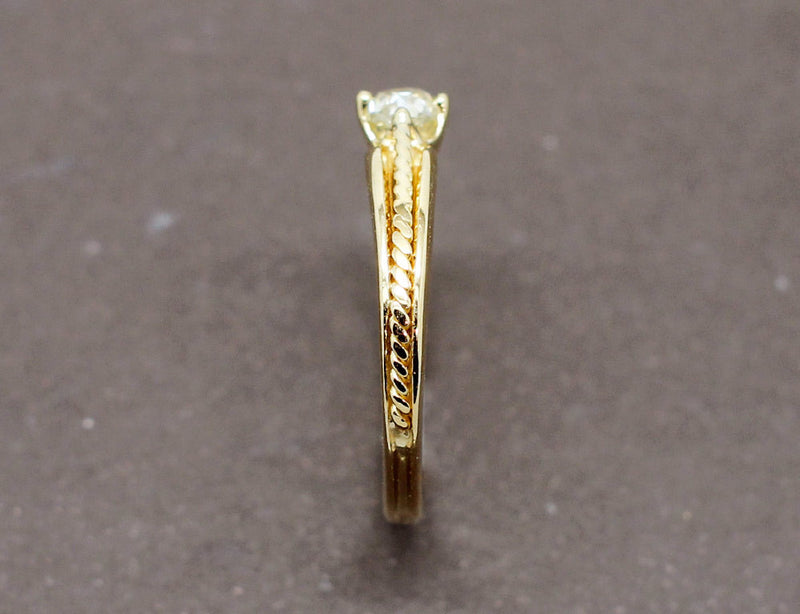 Solitaire Ancien Diamant XIXe