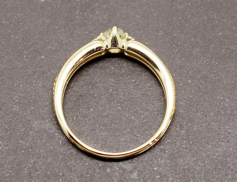 Solitaire Ancien Diamant XIXe