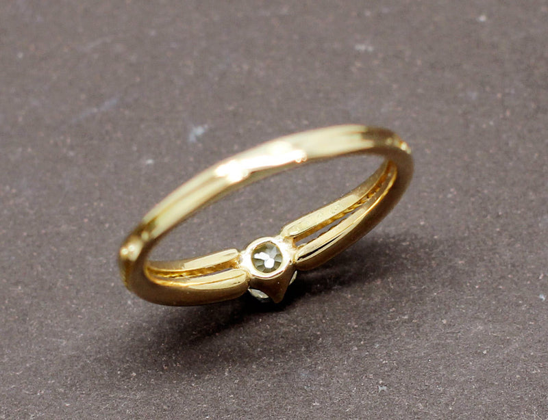 Solitaire Ancien Diamant XIXe