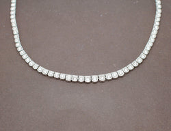 Collier Articulé Platine Diamants