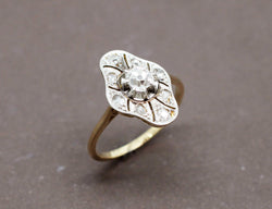 Bague Art Déco Diamants