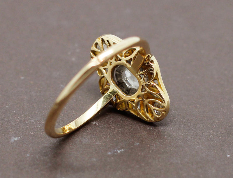 Bague Art Déco Diamants