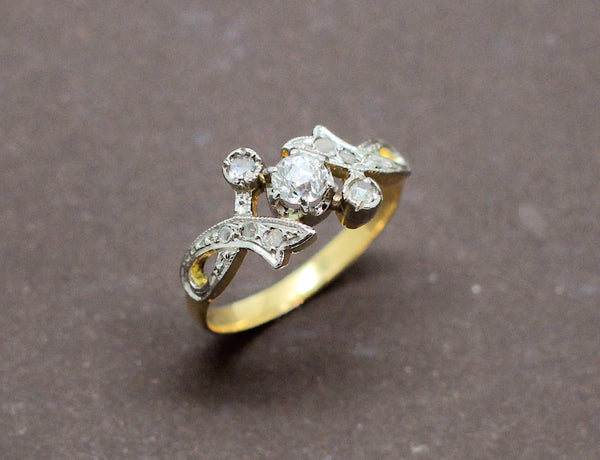 Bague Ancienne Diamants