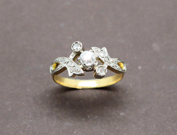 Bague Ancienne Diamants