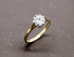 Solitaire Ancien Diamant