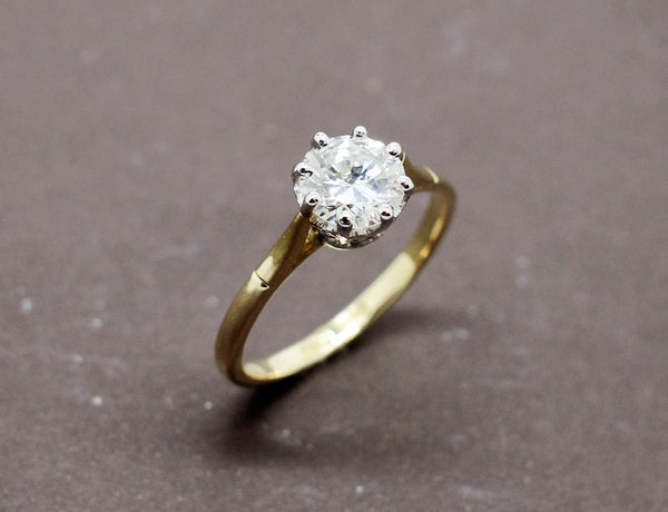 Solitaire Ancien Diamant