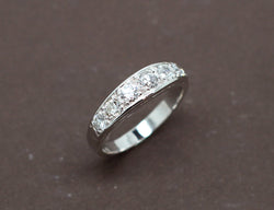 Bague Jarretière Diamants