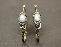 Boucles d'oreilles Serpent (Créoles) Début XIXe (Parure)