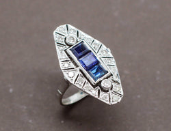 Bague Marquise Art Déco