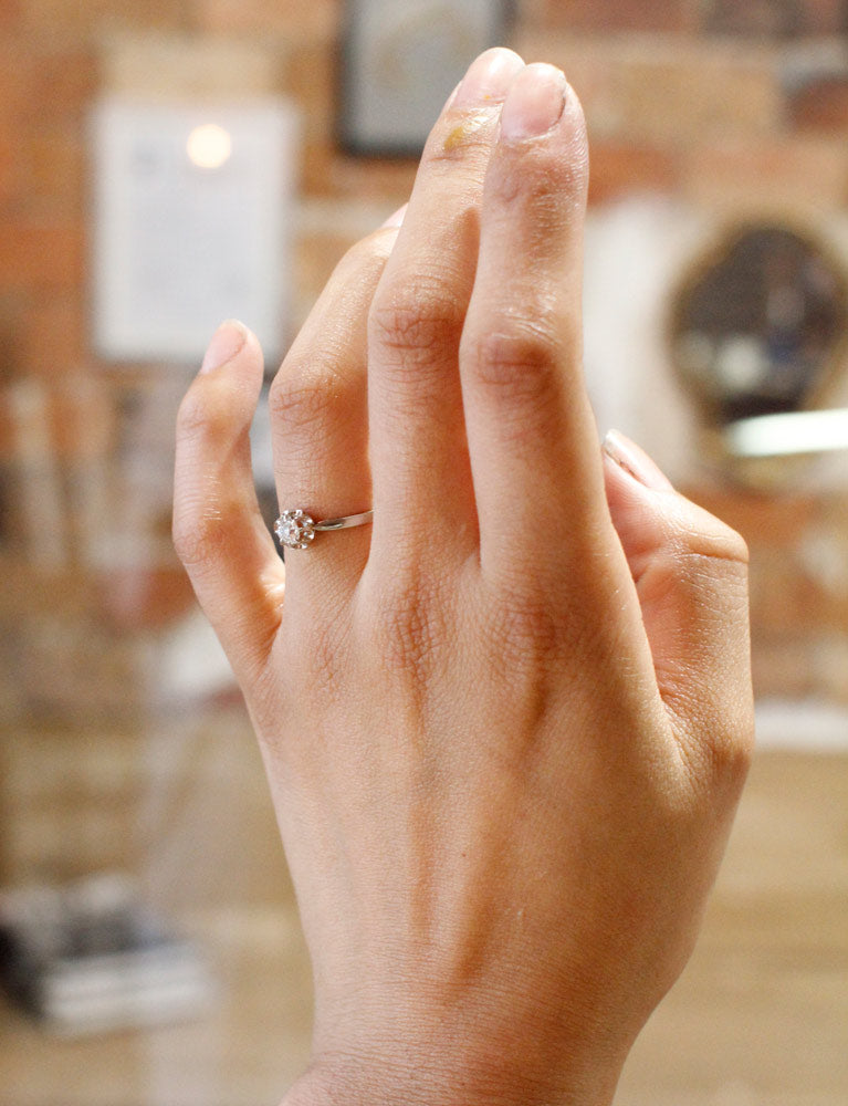 Solitaire Ancien Diamant