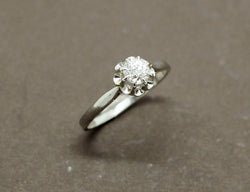 Solitaire Ancien Diamant