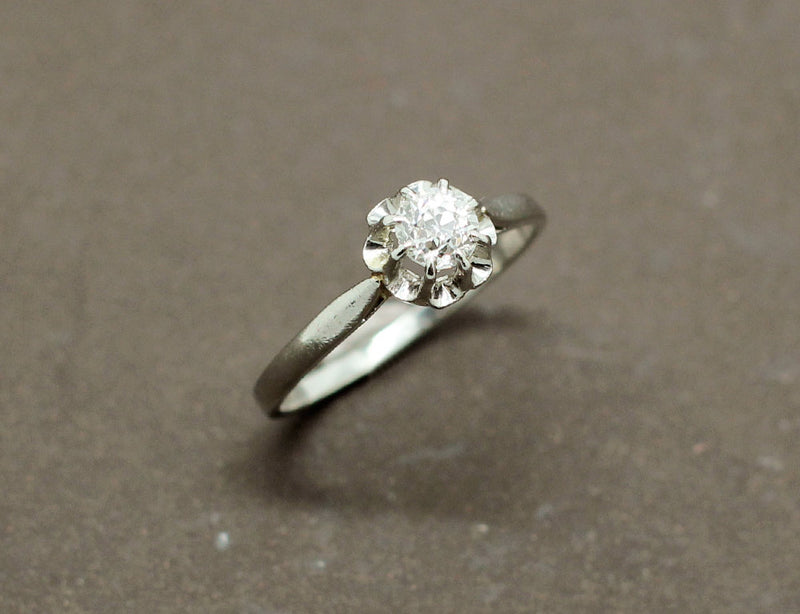 Solitaire Ancien Diamant