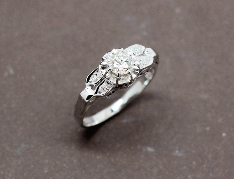 Bague Art Déco Diamants
